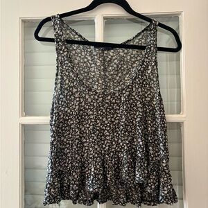 floral brandy melville tank